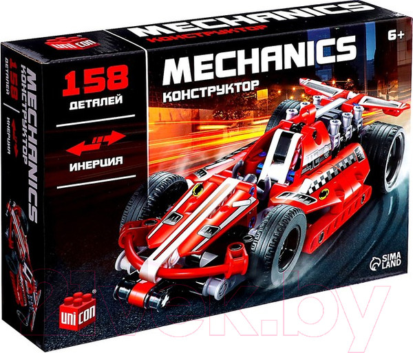 Изображение товара Конструктор инерционный Unicon Спорткар / 9321795