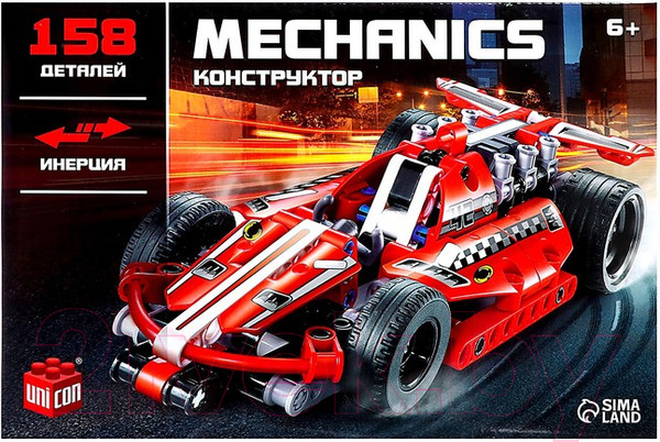 Изображение товара Конструктор инерционный Unicon Спорткар / 9321795