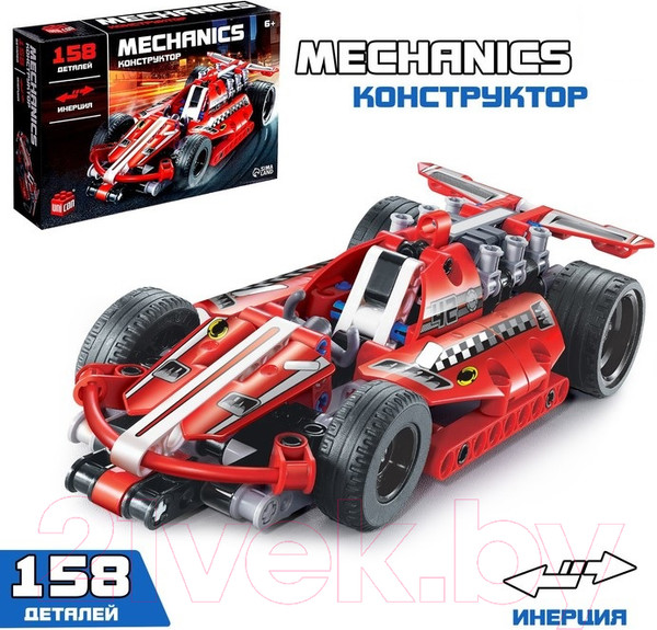 Изображение товара Конструктор инерционный Unicon Спорткар / 9321795