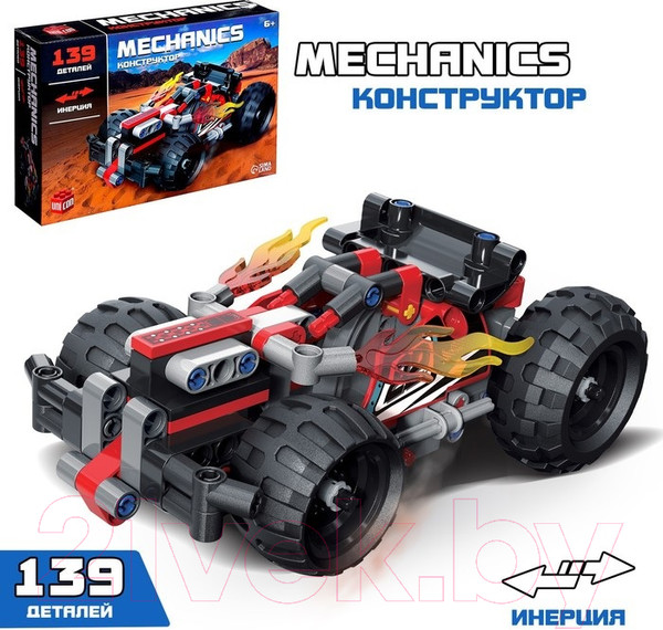 Изображение товара Конструктор инерционный Unicon Гончный джип / 9321802