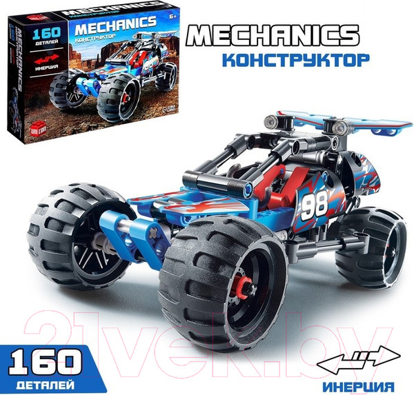 Изображение товара Конструктор инерционный Unicon Багги / 9321794