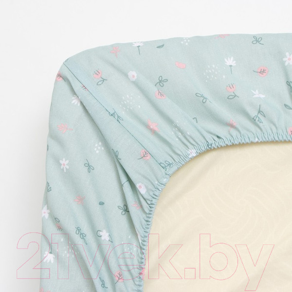 Изображение товара Комплект постельный для малышей Крошка Я Зайчик на лужайке / 9694307