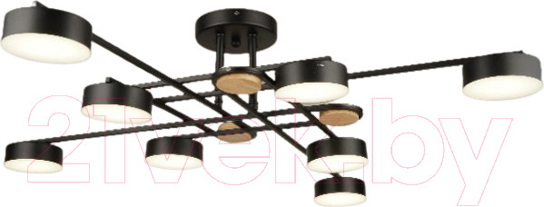 Изображение товара Потолочный светильник Mirastyle SX-N-8996/8 BK