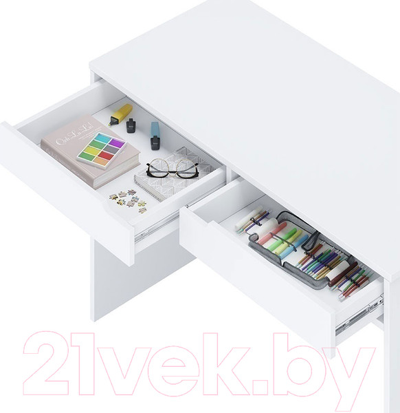 Изображение товара Письменный стол Polini Kids Mirum 120 / 0002565.9 (белый)