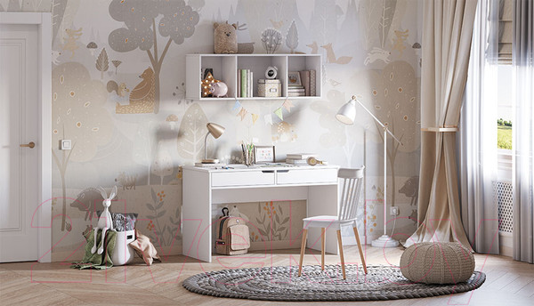 Изображение товара Письменный стол Polini Kids Mirum 120 / 0002565.9 (белый)