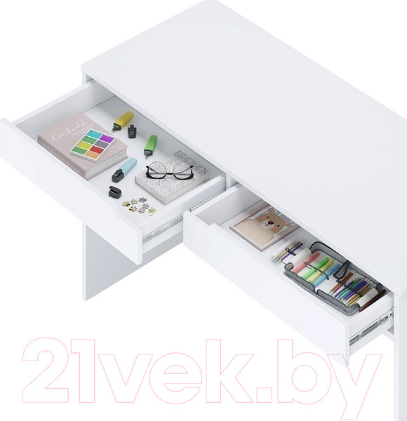 Изображение товара Письменный стол Polini Kids Mirum 140 / 0002566.9 (белый)