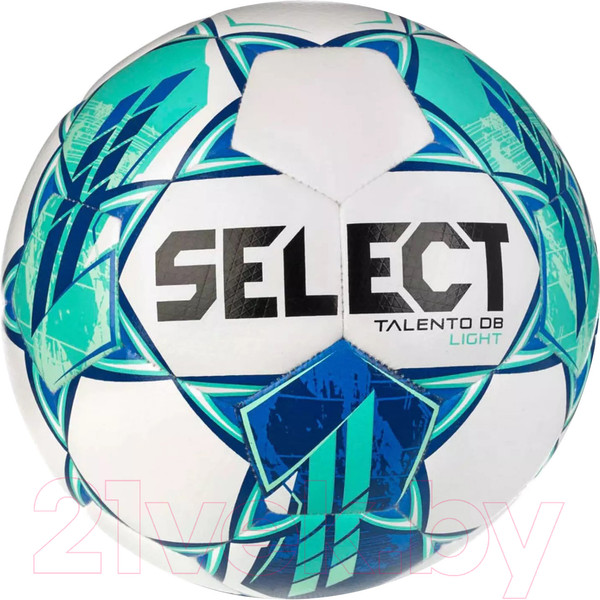 Изображение товара Футбольный мяч Select Talento DB Light V23 / 0775860004 (размер 4, белый/зеленый)