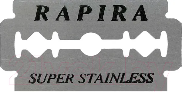 Изображение товара Набор лезвий для бритвы Rapira Суперсталь (10x10шт)