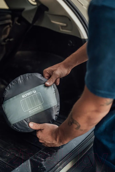 Изображение товара Спальный мешок Klymit Wild Aspen 20 Rectangle 13WRGR20D (зеленый)