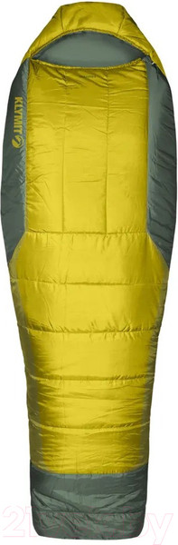 Изображение товара Спальный мешок Klymit Wild Aspen 0 Large 13WAYL00D (желтый/зеленый)