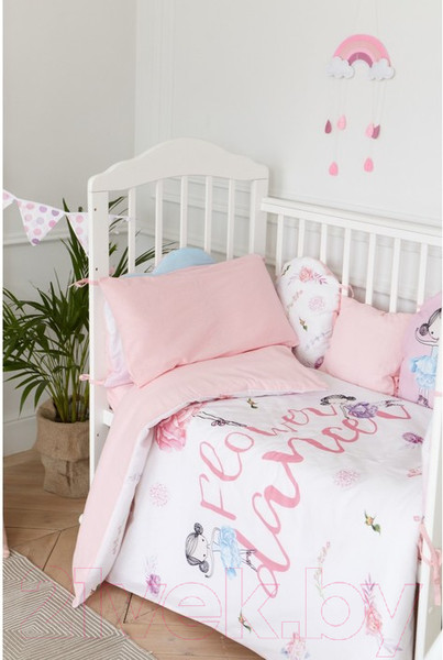Изображение товара Комплект постельный для малышей Крошка Я Flower Dance / 4702785