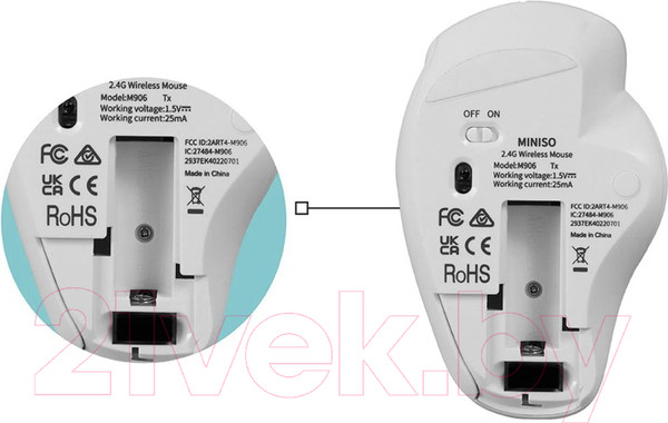 Изображение товара Мышь Miniso 2.4G M906 / 3002
