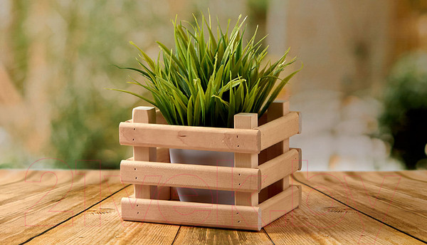 Изображение товара Ящик декоративный Polini Kids Home Basket / 0003154 (натуральный)