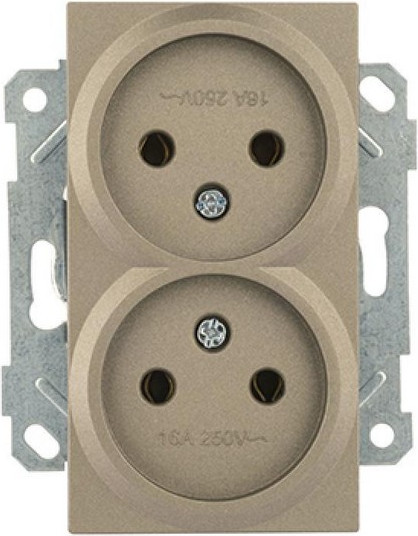 Изображение товара Розетка Mutlusan Rita 2220 203 0286 (антрацит)