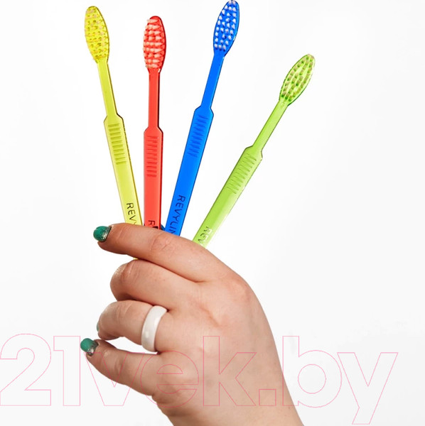 Изображение товара Набор зубных щеток Revyline С нанесенной зубной пастой 5383 (100шт)