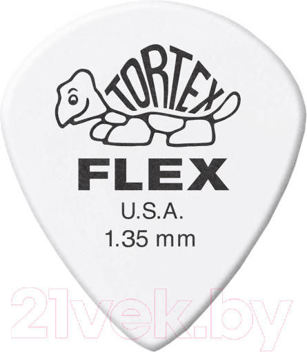 Изображение товара Набор медиаторов Dunlop Manufacturing 468P1.35 Tortex Flex Jazz III