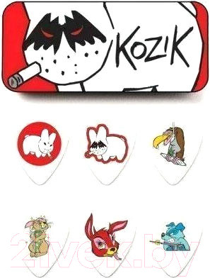 Изображение товара Набор медиаторов Dunlop Manufacturing BL109T.73 Frank Kozik S1