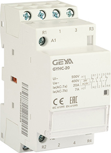 Изображение товара Контактор Geya Модульный GYHC-4P / GYHC2022024