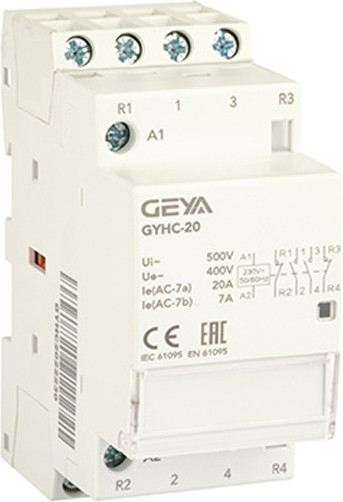 Изображение товара Контактор Geya Модульный GYHC-4P / GYHC2022230