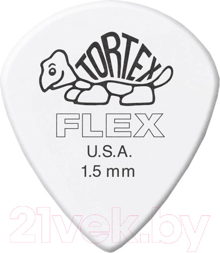Изображение товара Набор медиаторов Dunlop Manufacturing 468P1.5 Tortex Flex Jazz III 1.5