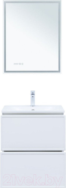 Изображение товара Тумба под умывальник Aquanet Арт 60 / 313254 (белый матовый)