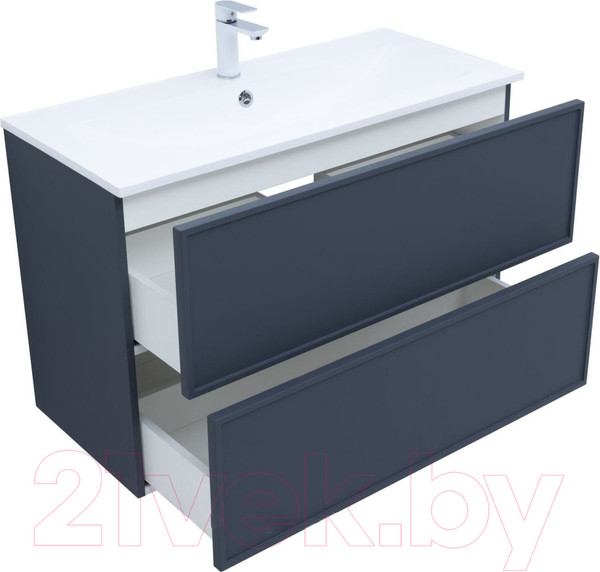 Изображение товара Тумба под умывальник Aquanet Арт 100 / 313267 (маренго)