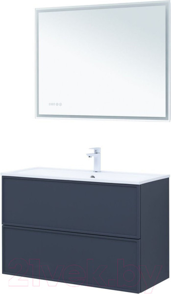 Изображение товара Тумба под умывальник Aquanet Арт 100 / 313267 (маренго)