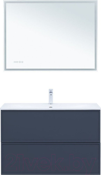 Изображение товара Тумба под умывальник Aquanet Арт 100 / 313267 (маренго)