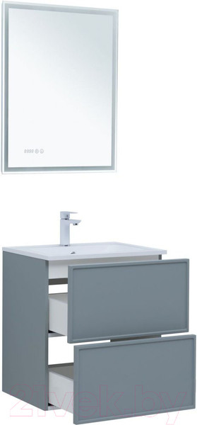 Изображение товара Тумба под умывальник Aquanet Арт 60 / 313274 (мисти грин)