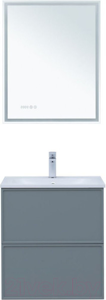 Изображение товара Тумба под умывальник Aquanet Арт 60 / 313274 (мисти грин)