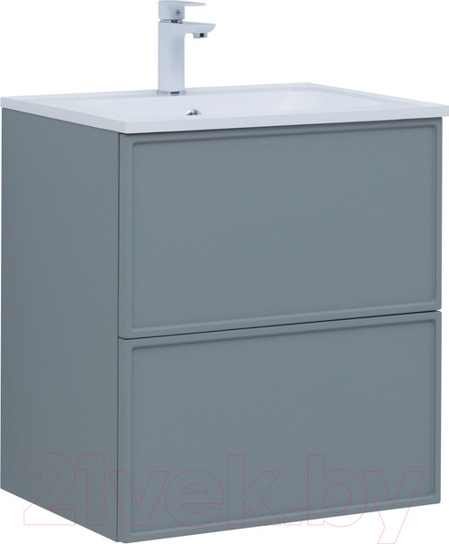 Изображение товара Тумба под умывальник Aquanet Арт 60 / 313274 (мисти грин)