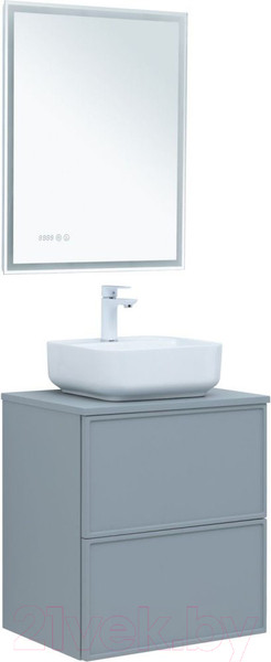 Изображение товара Тумба под умывальник Aquanet Арт 60 / 313274 (мисти грин)