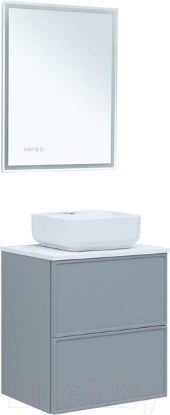 Изображение товара Тумба под умывальник Aquanet Арт 60 / 313274 (мисти грин)