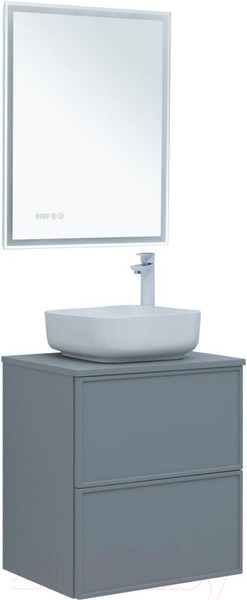 Изображение товара Тумба под умывальник Aquanet Арт 60 / 313274 (мисти грин)