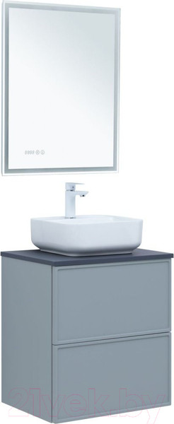 Изображение товара Тумба под умывальник Aquanet Арт 60 / 313274 (мисти грин)