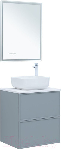 Изображение товара Тумба под умывальник Aquanet Арт 60 / 313274 (мисти грин)