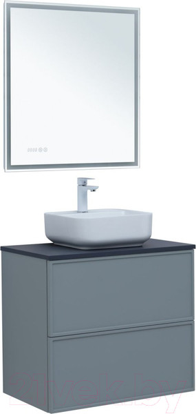 Изображение товара Тумба под умывальник Aquanet Арт 75 / 313275 (мисти грин)