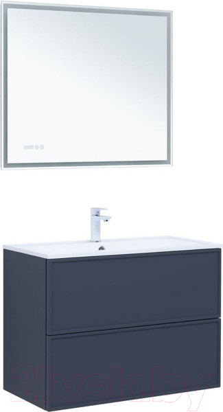 Изображение товара Тумба под умывальник Aquanet Арт 90 / 313266 (маренго)