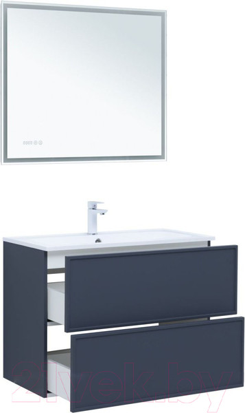 Изображение товара Тумба под умывальник Aquanet Арт 90 / 313266 (маренго)