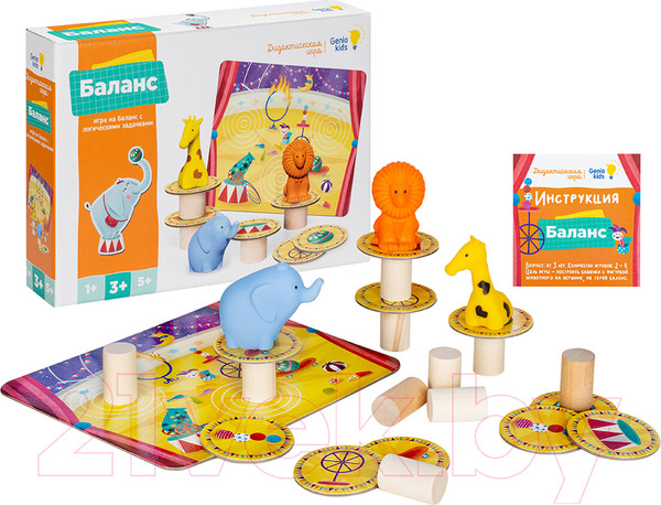 Изображение товара Настольная игра Genio Kids Баланс Plus / 2213C