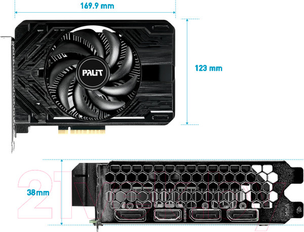 Изображение товара Видеокарта Palit NE64060019P1-1070F
