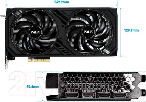 Изображение товара Видеокарта Palit NE64060019P1-1070D