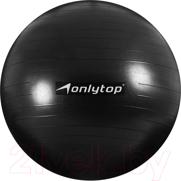 Изображение товара Фитбол гладкий Onlytop 3544006 (черный)