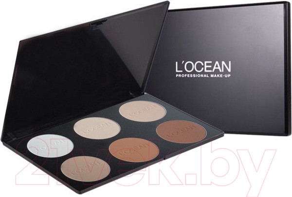 Изображение товара Палетка для скульптурирования L'ocean Hole Cake Powder Профессиональная (6x10г)