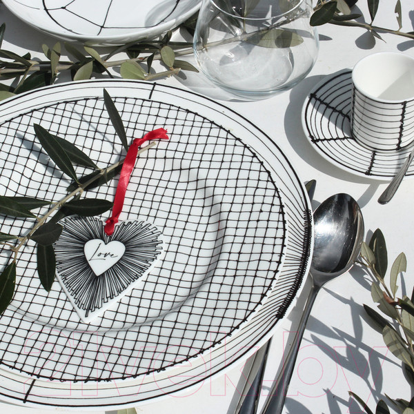 Изображение товара Тарелка столовая обеденная Taitu Ferri 2-50