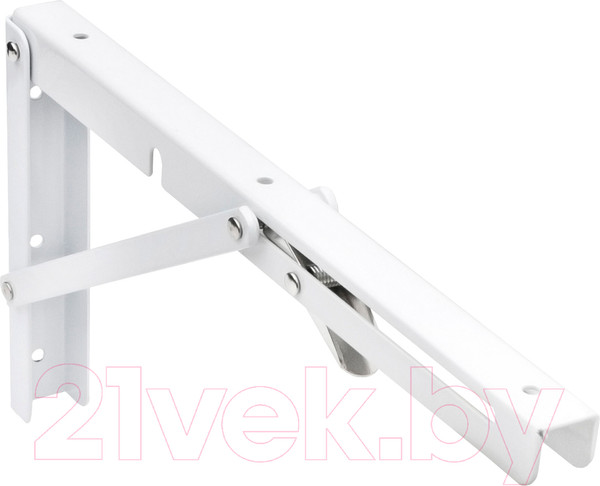 Изображение товара Полкодержатель AKS Складной 1 400 (белый)