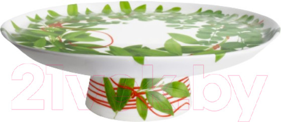 Изображение товара Блюдо для торта Taitu Fil Rouge Foglie 5-192