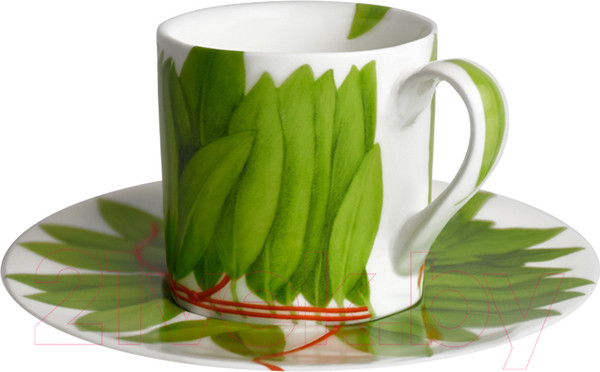 Изображение товара Чашка с блюдцем Taitu Fil Rouge Foglie 5-191