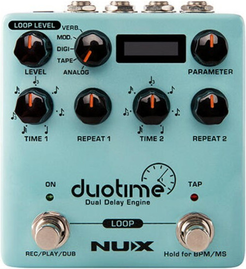 Изображение товара Педаль электрогитарная NUX NDD-6 Duotime