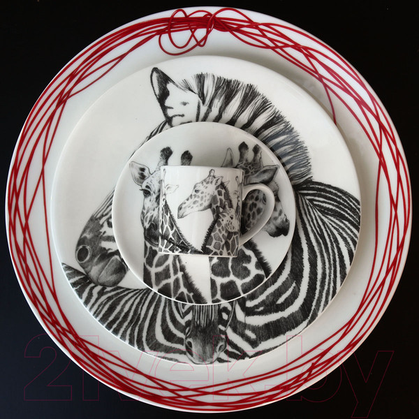 Изображение товара Тарелка столовая обеденная Taitu Fil Rouge Nodi 5-40